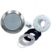 Прожектор светодиодный Aquaviva (LED028-99led) 6W RGB/4M стальная рамка + закладная