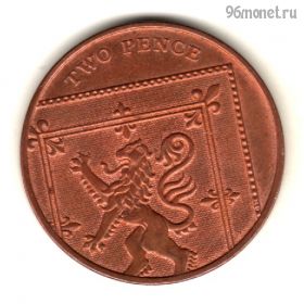 Великобритания 2 пенса 2008