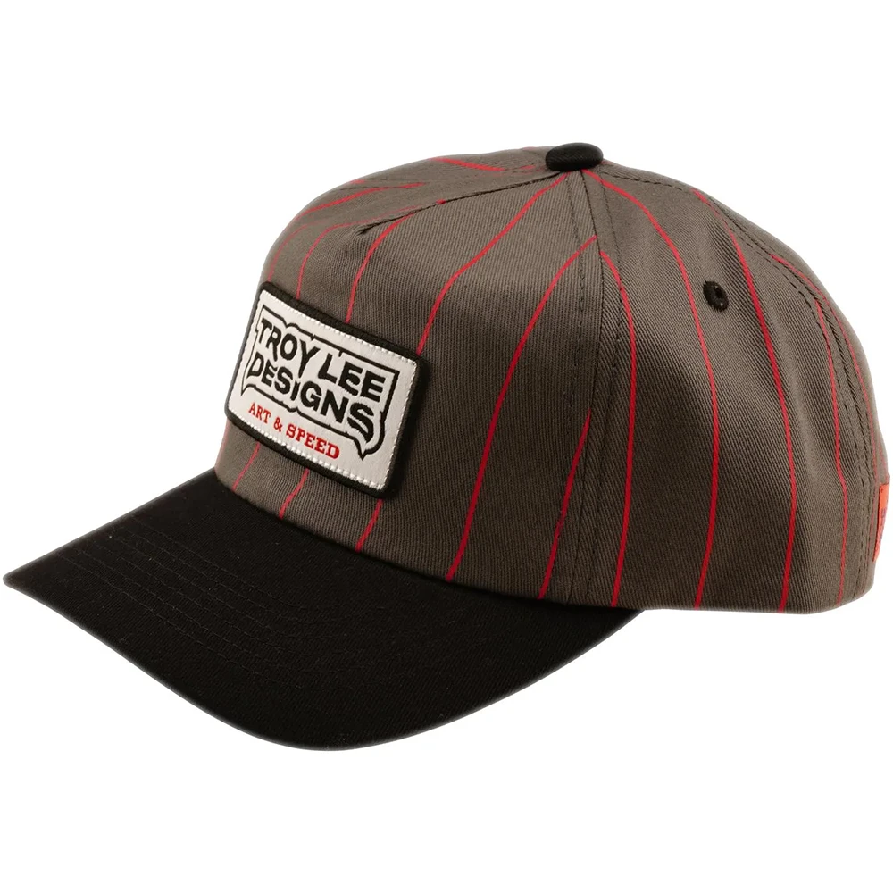 Troy Lee Designs Unstructured Medieval Gray/Red бейсболка