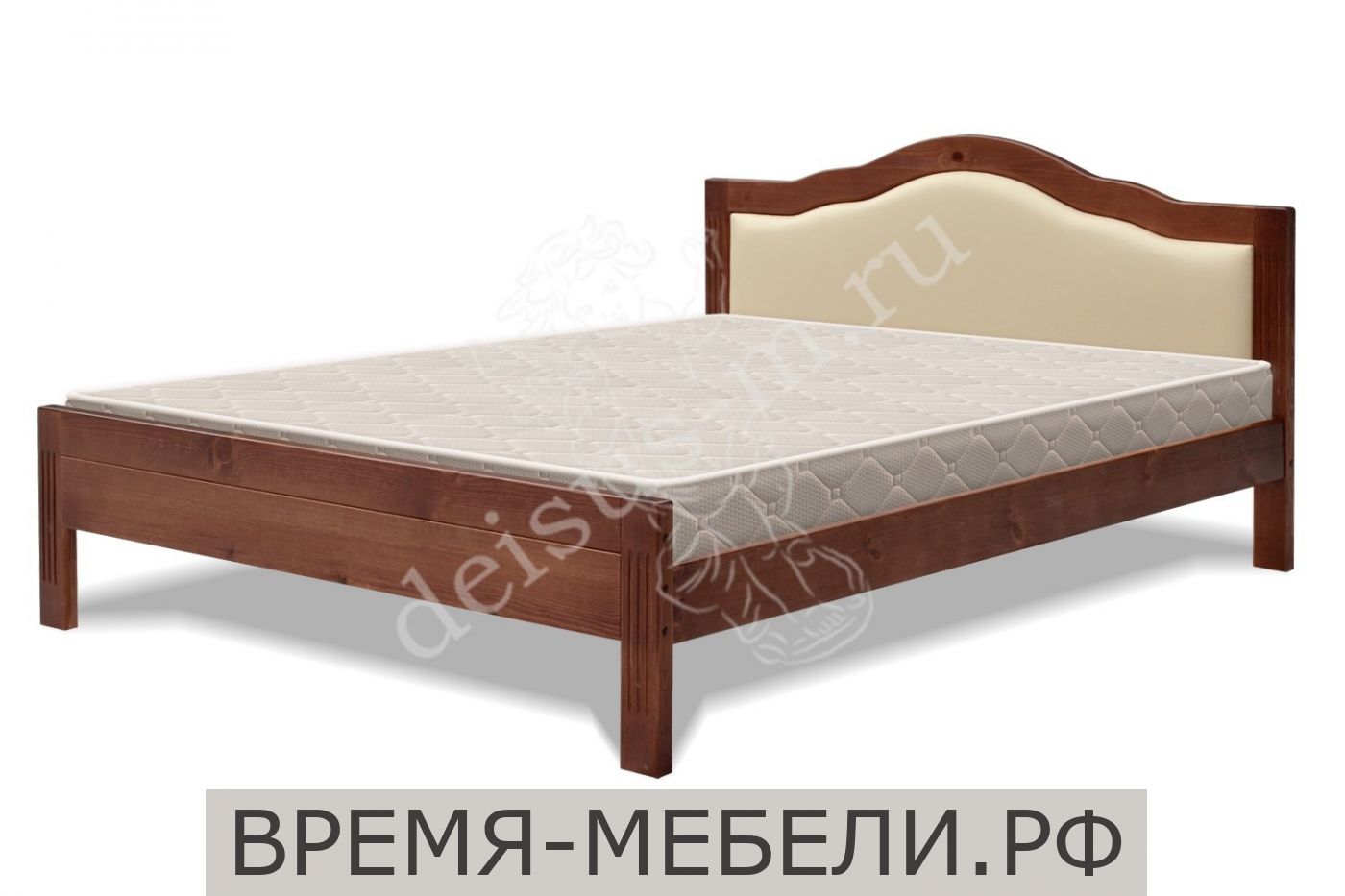 Кровать Лотос-М с мягкой спинкой