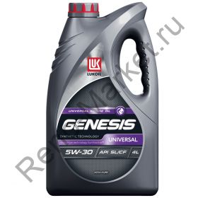 Лукойл GENESIS UNIVERSAL SAE  5W30 A5B5 API SL/CF синт. 4L