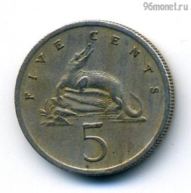 Ямайка 5 центов 1977