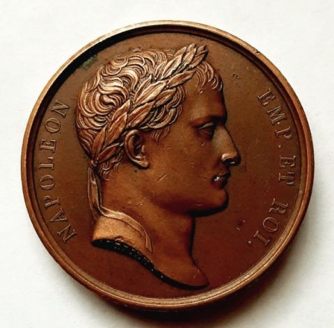 Медаль 1812 Битва за Москву Бородино UNC MS Франция Наполеон I Бонапарт
