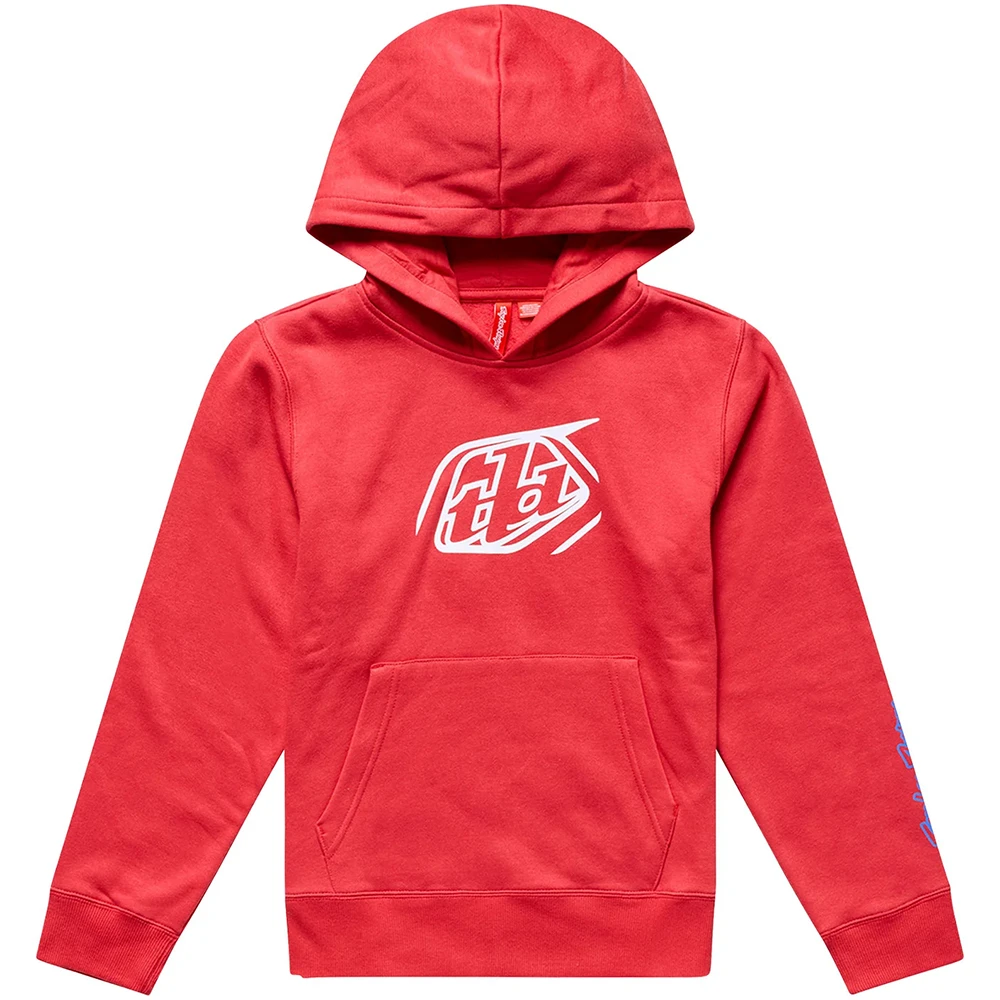 Troy Lee Designs Badge Pullover Scarlet толстовка подростковая