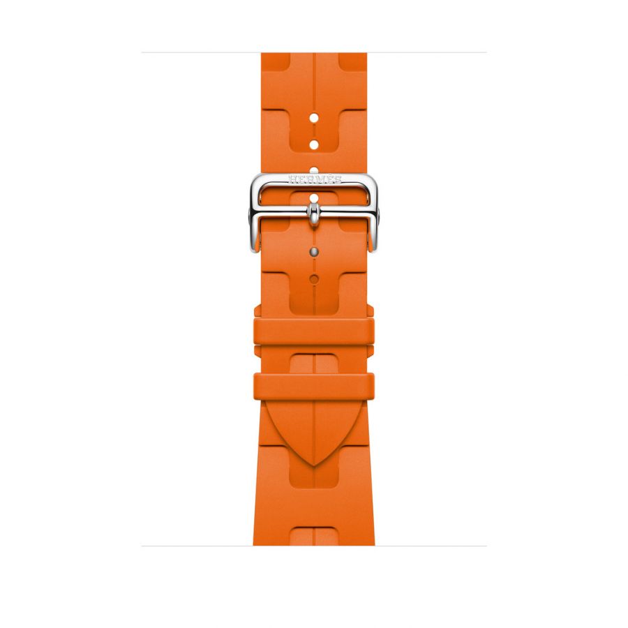 Ремешок Apple Watch Hermès 46mm Orange Kilim Deployment Buckle (для корпуса 44/45/46/49мм)