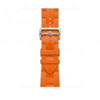 Ремешок Apple Watch Hermès 46mm Orange Kilim Deployment Buckle (для корпуса 44/45/46/49мм)