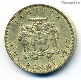Ямайка 1 пенни 1967