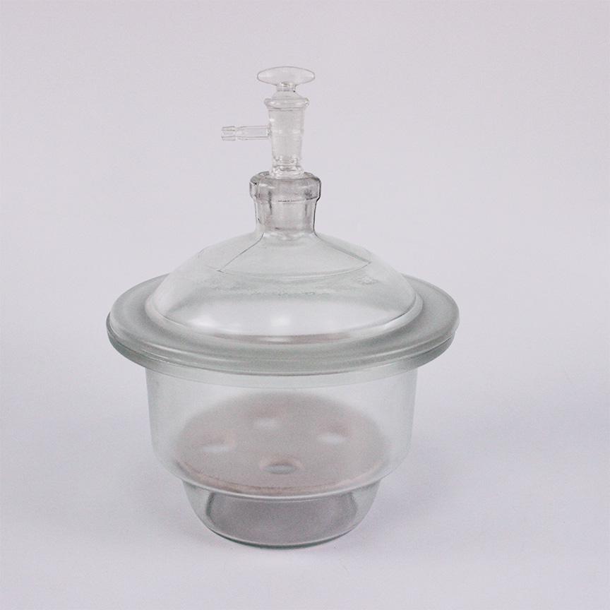 Эксикатор вакуумный Labdevices 1-180 мм, 180 мм, с краном, светлое стекло