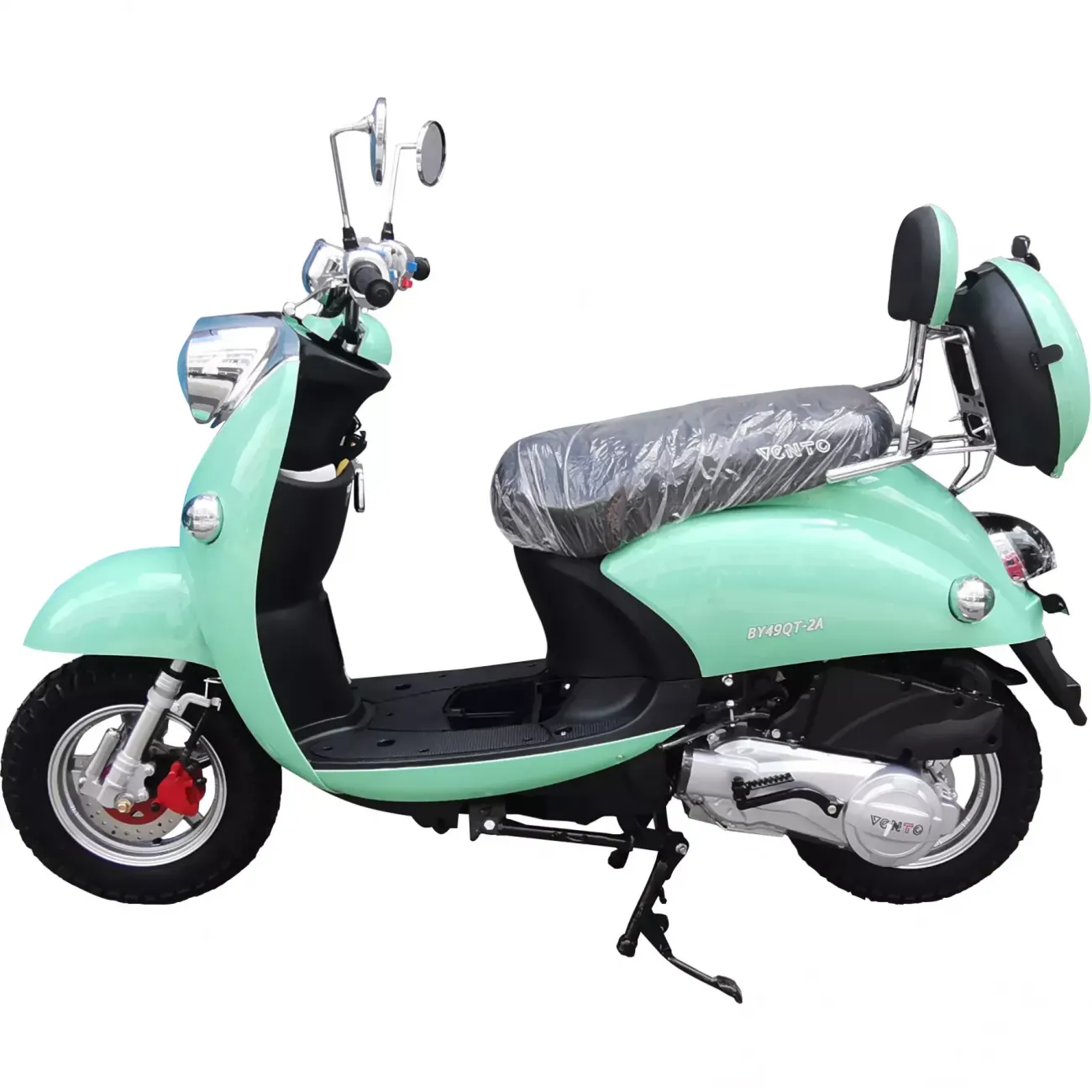 Скутер VMC BY49QT-2A Retro (38757) Green