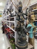 Сарасвати 120 см бронза