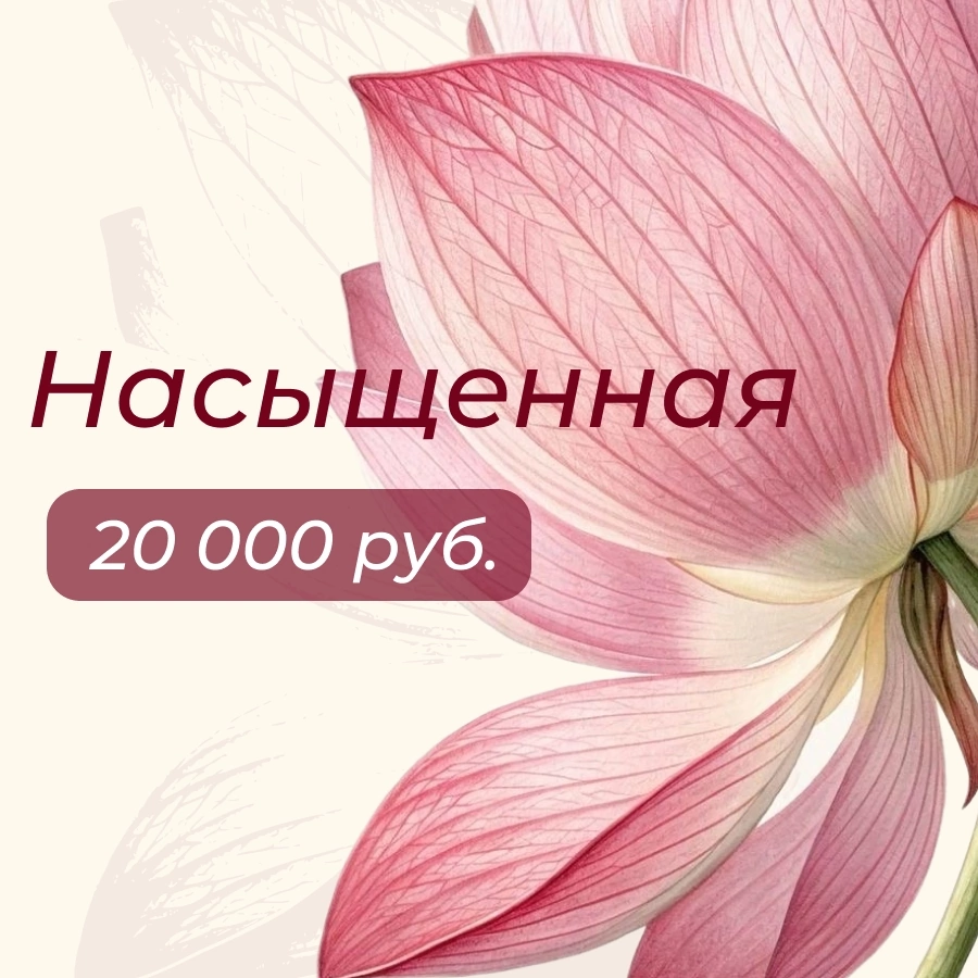 Подписка на цветы "Насыщенная"
