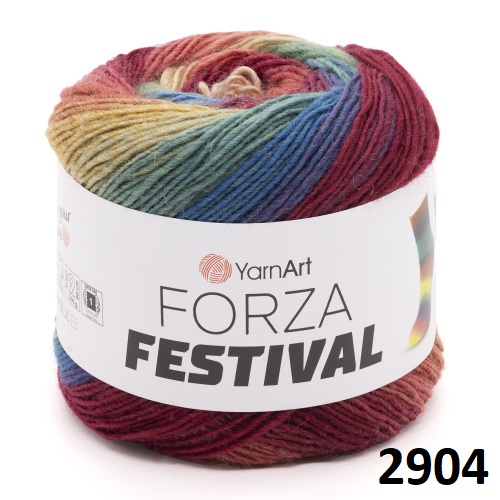 Пряжа FORZA FESTIVAL YARNART (YAFFES)