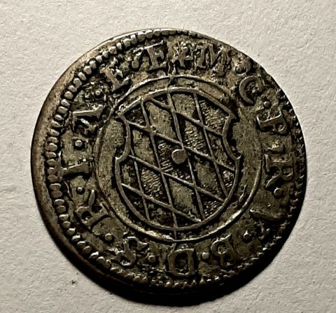 2 крейцера 1625 Бавария UNC MS Германия