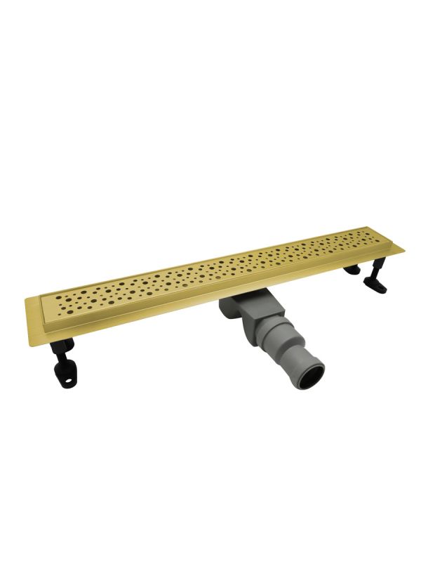 Душевой лоток CEZARES RELAX 80 см, RELAX-LD-80-BORO, брашированное золото
