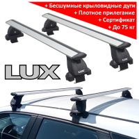 Багажник на крышу Honda Shuttle 2 (2015-2022), Lux, крыловидные дуги
