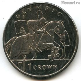 Остров Мэн 1 крона 2012