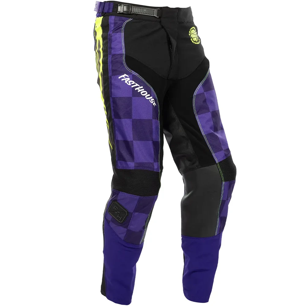 Fasthouse Grindhouse Grimm FH Purple/Black штаны для мотокросса