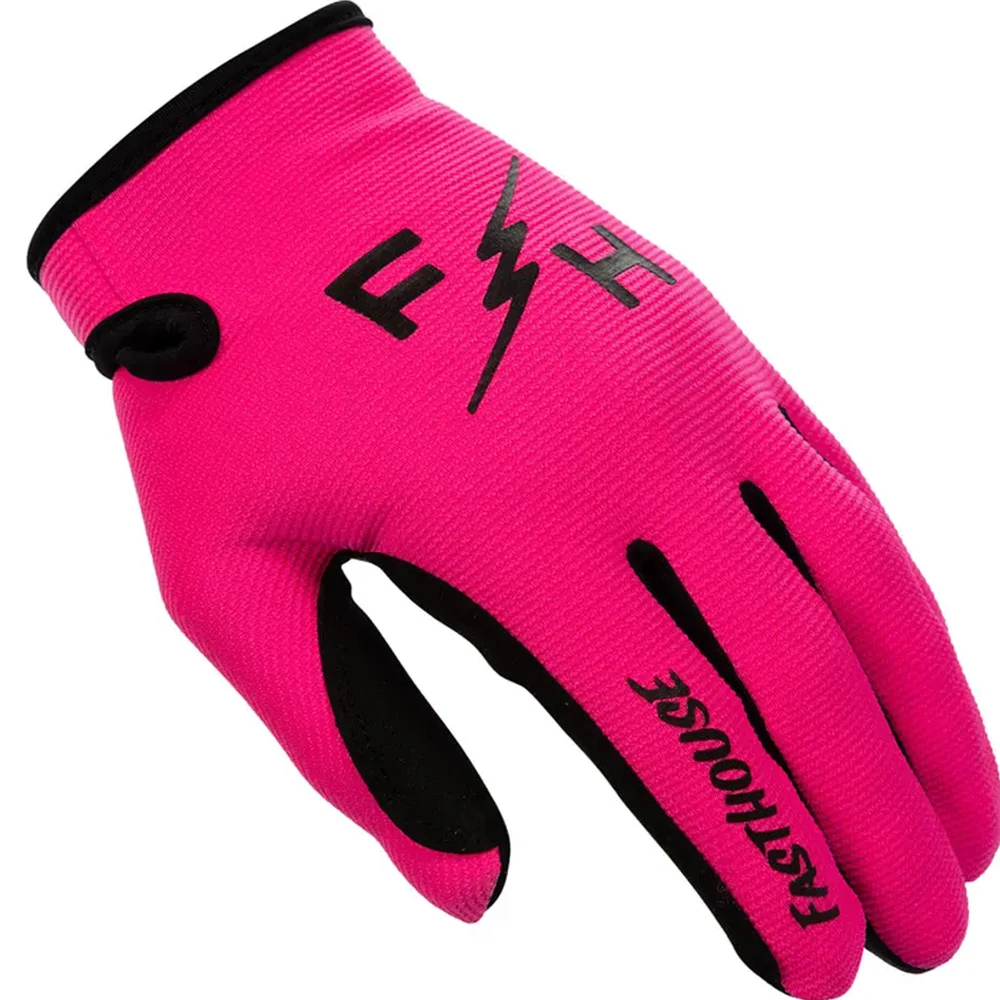 FastHouse Carbon Eternal Electric Pink перчатки для мотокросса