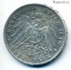 Германия Бавария 3 марки 1910 D