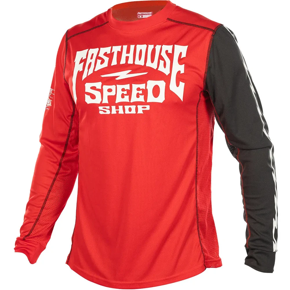 FastHouse Sanguaro Horizon LS Red джерси для мотокросса