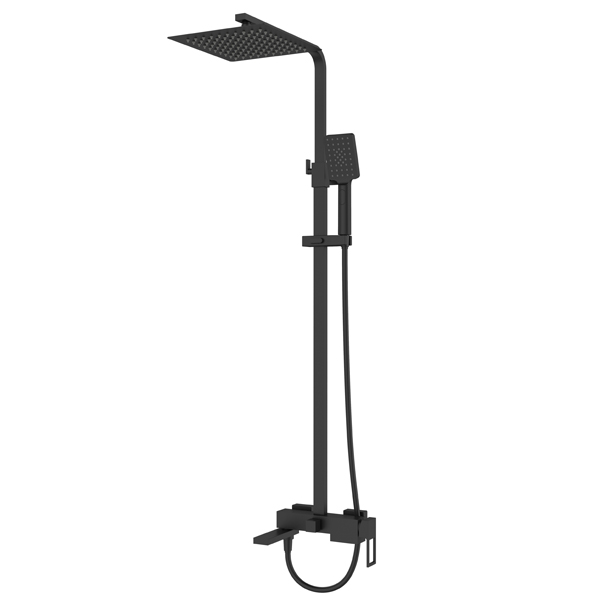 Душевая стойка BelBagno Luce LUC-VSCM-NERO