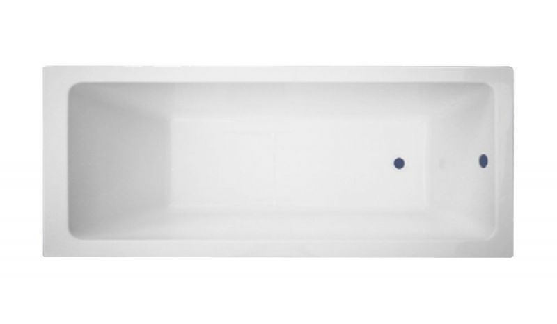 Ванна пристенная Loranto Novaro La 1500х700, ABS пластик, белая CS00078466
