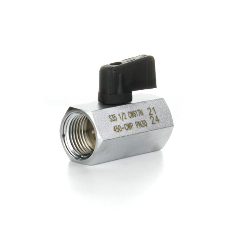 Кран шаровой MINI ВВ 3/8", флажок ELSEN