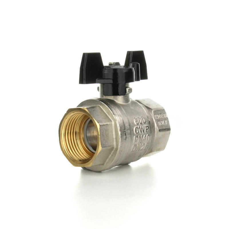 Кран шаровой Strong T ВВ 3/4", бабочка ELSEN