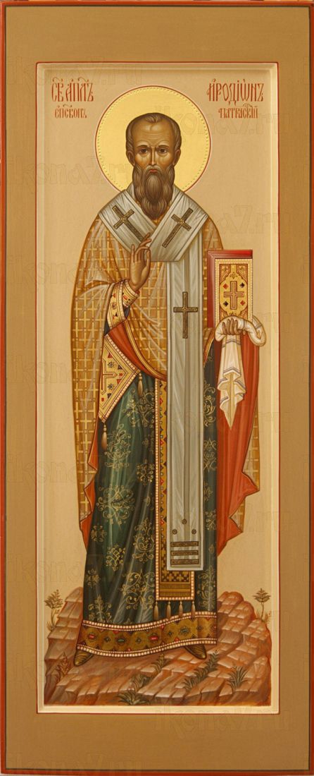 Мерная икона Родиона Апостола рукописная (ростовая)