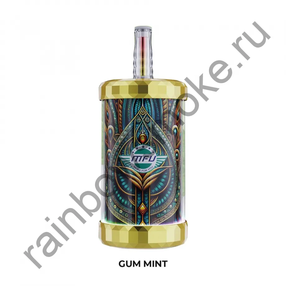 MFU Shisha X3 150000 - Gum Mint (Мятная Жвачка)