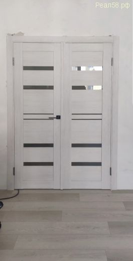 АтумПро х26 дуб арктик, стекло белое