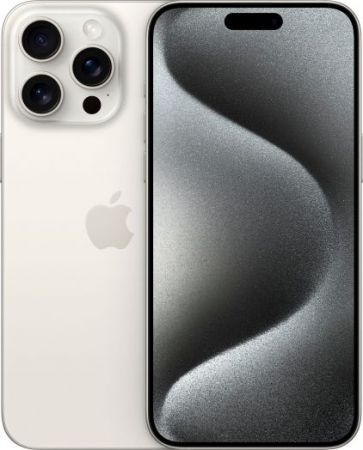 Apple iPhone 15 Pro Max 512 ГБ, Dual: nano SIM + eSIM, белый титан [предактив]