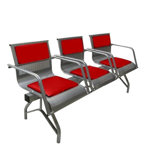 Многоместная секция Стайл-М, 3-х местная (Красная)