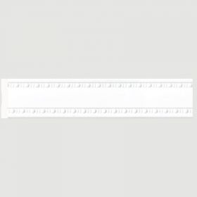 Багет Cosca Бордюр 40 Белый Мат W40(2)/W27Д20хШ1хВ4см / Коска.