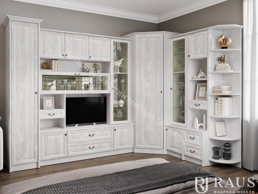 Шкаф для посуды ЯН-03 "Янна" Орех Мальта