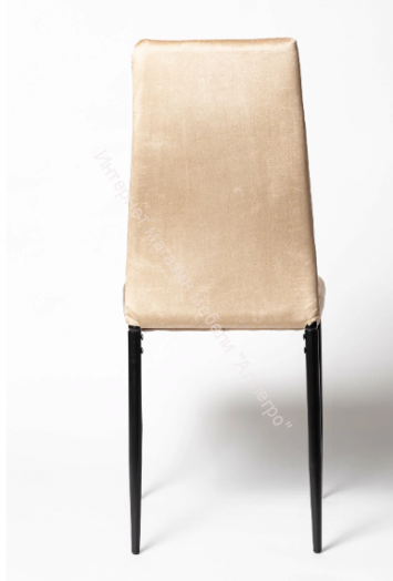 Кухонный стул "DC 4032B" Бежевый вельвет G062-12/опоры чёрные