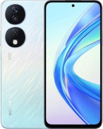 HONOR X7b 8/128 ГБ Global, Dual nano SIM, мерцающий серебристый [Ростест]