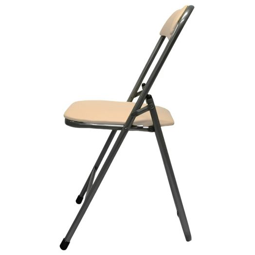 Складной стул  РС 04 (Цвет обивки Бежевый)