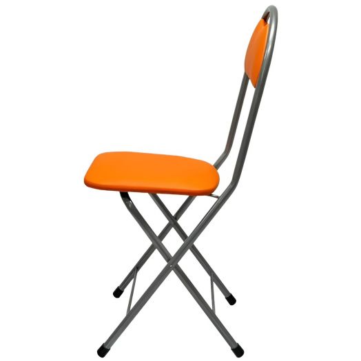 Складной стул  ДУГА (Цвет обивки Оранжевый)