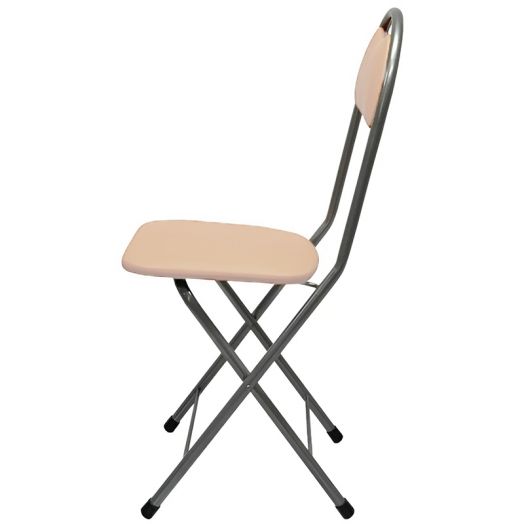 Складной стул  ДУГА (Цвет обивки Бежевый)