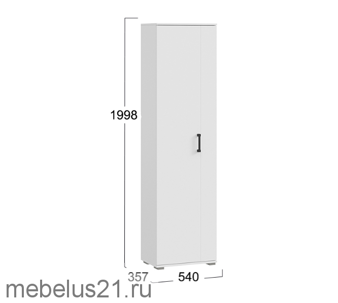 Прихожая Эрика тип 2 Белый Ясень