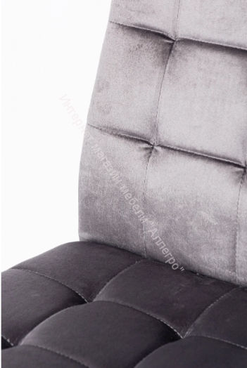 Кухонный стул "DC 4032B" Графит велюр/опоры чёрные (G062-40)