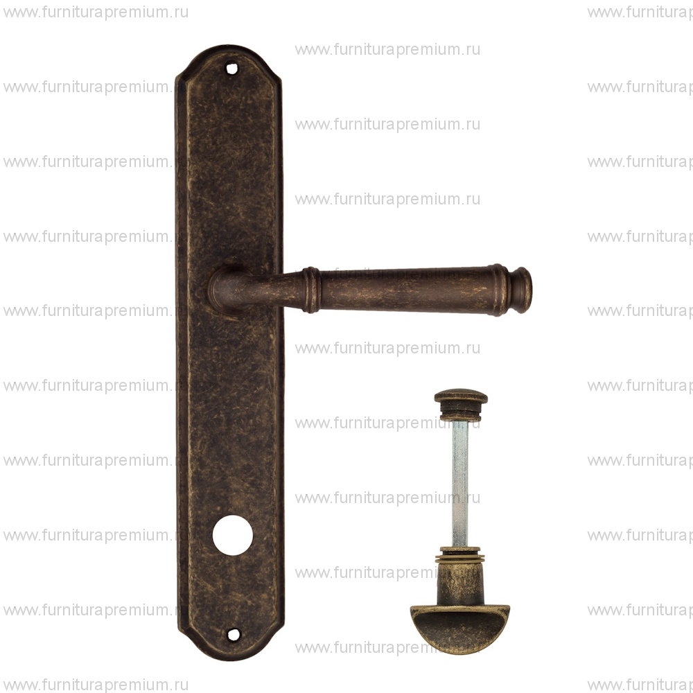 Ручка на планке Fratelli Cattini Farfalla WC-2  PL02