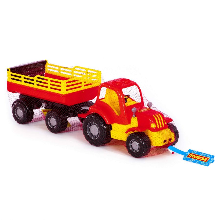 "Силач", трактор с прицепом №2