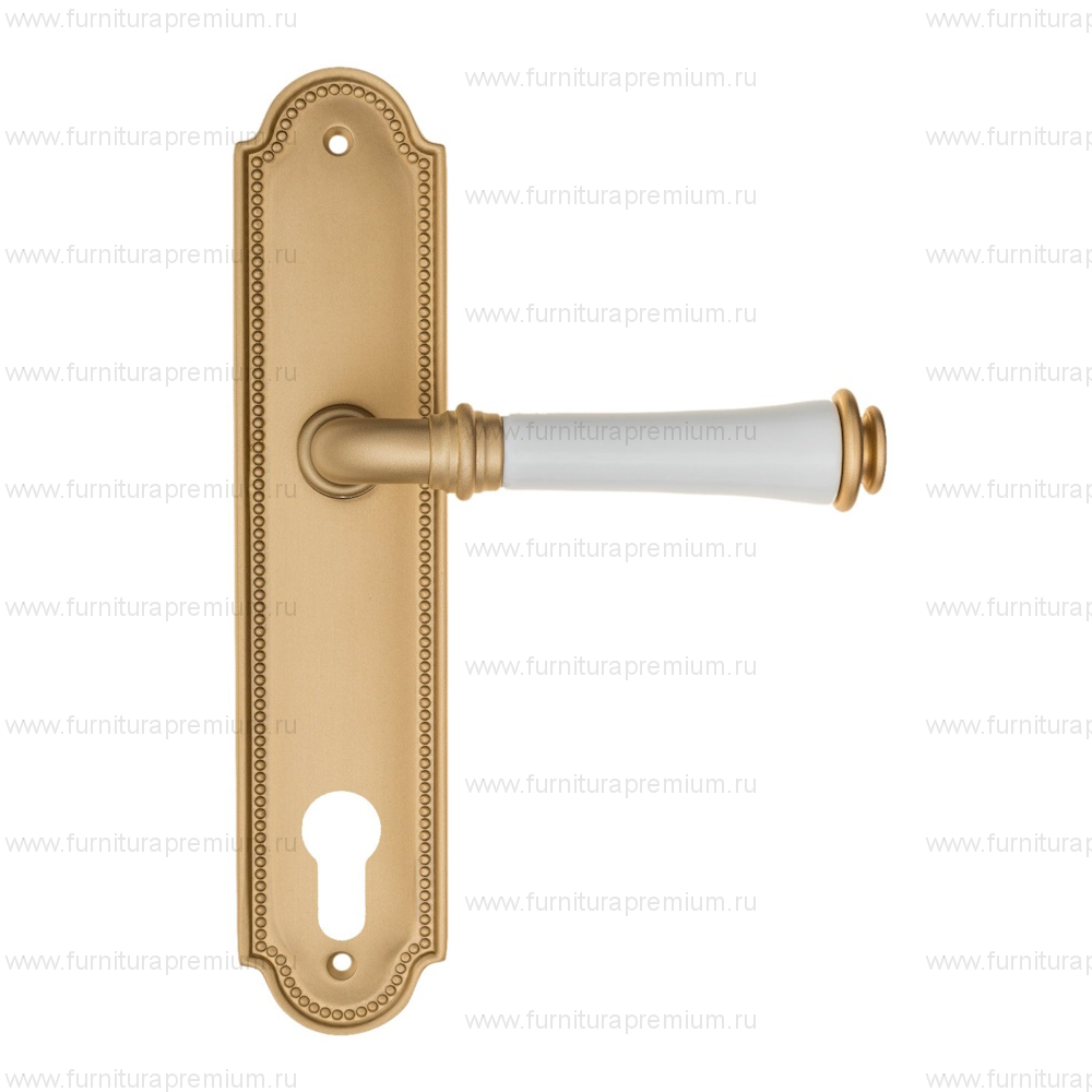 Ручка на планке Fratelli Cattini Gracia Ceramica Bianco CYL PL248