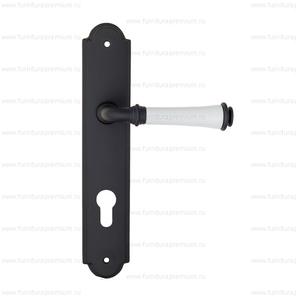 Ручка на планке Fratelli Cattini Gracia Ceramica Bianco CYL PL257