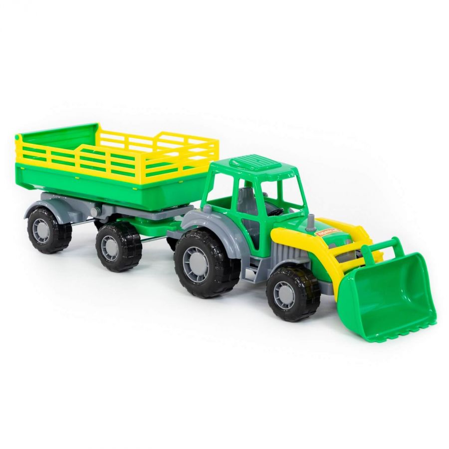 "Мастер", трактор с прицепом №2 и ковшом