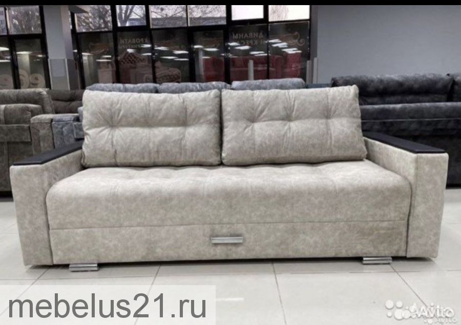 Диван прямой Лира с подлокотником