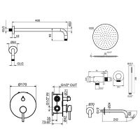 схема Plumberia Selection Ixo KITXO19RS60