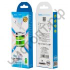 Кабель USB - микро USB HOCO X83 , 1.0м,  2.4A, белый